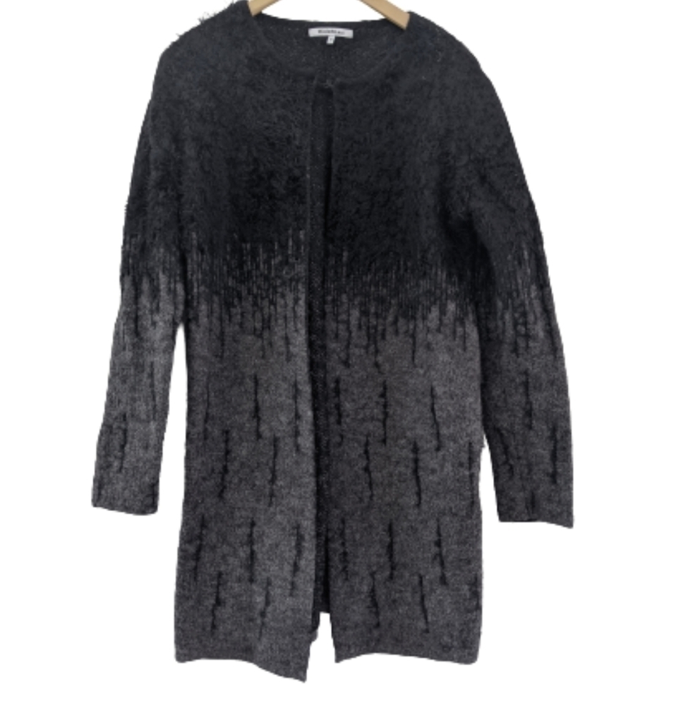 Violet Ruby Long Ombre Mohair Cardigan - Sz M